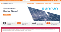 Desktop Screenshot of 1energyteam.ambitenergy.com