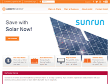 Tablet Screenshot of 1energyteam.ambitenergy.com